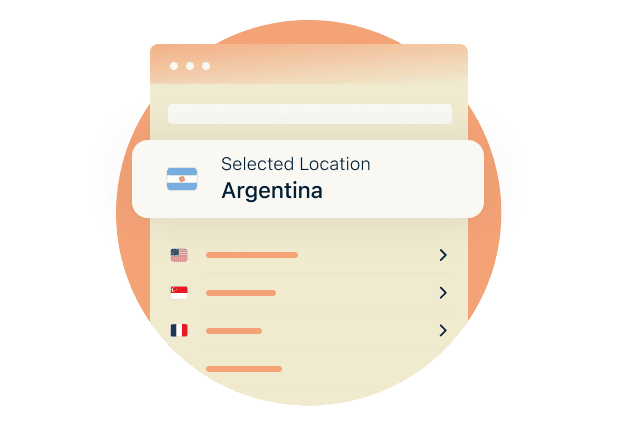 Mantenha sua vida digital conectada Alguns sites podem bloquear endereços IP de fora da Argentina. Com a ExpressVPN, você pode manter o acesso pr...
