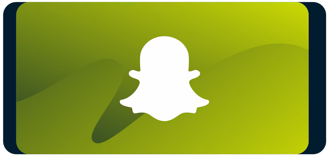 Snapchat-Logo auf dem Smartphone